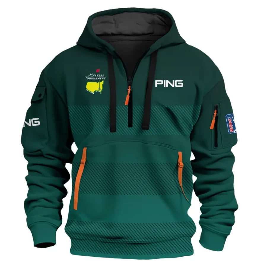 Special Release Ping Masters Tournament Golf Hoodie Half Zip All Over Prints HOMT110324A02PIHDF