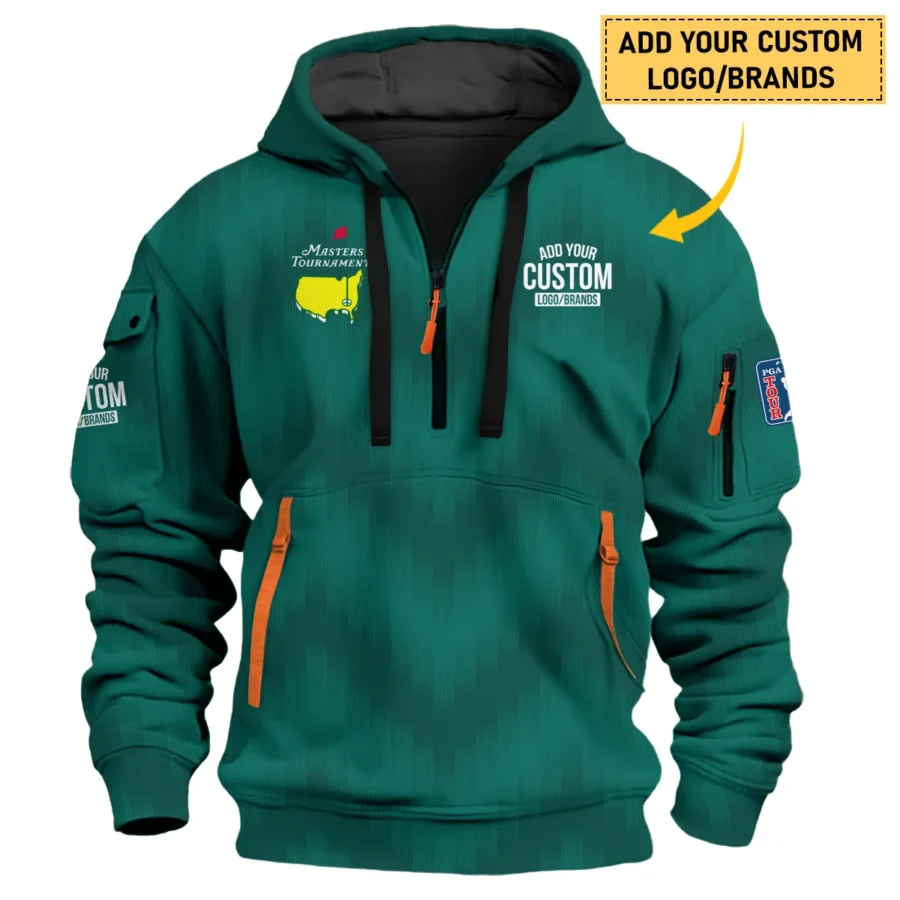 Personalized Logo,Brands Masters Tournament Golf Hoodie Half Zip All Over Prints HOMT120324A01HDF