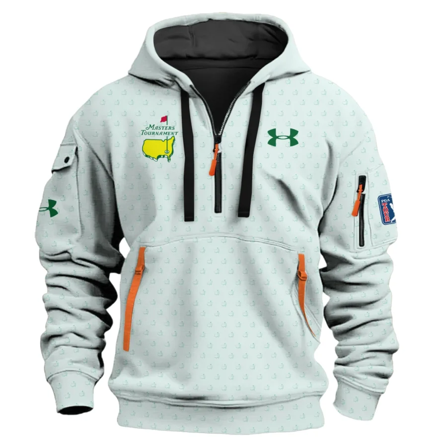 Special Release Under Armour Masters Tournament Golf Hoodie Half Zip All Over Prints HOMT161224A02UAHDF