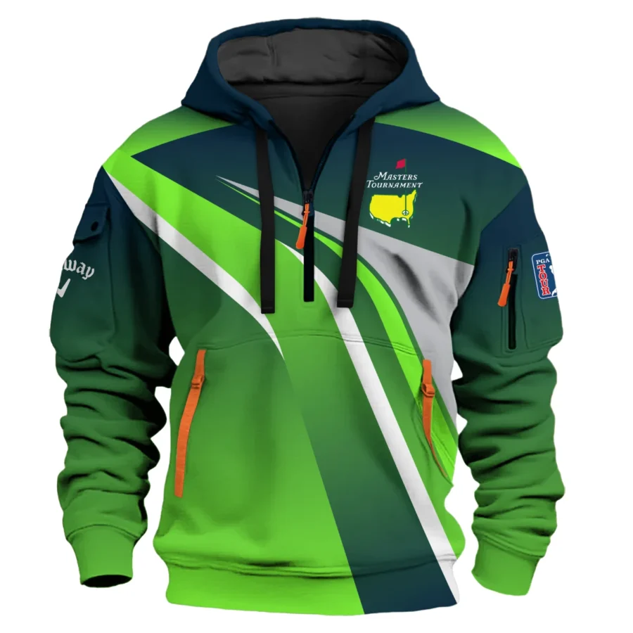 Special Release Callaway Masters Tournament Golf Hoodie Half Zip All Over Prints HOMT170225A01CLWHDF