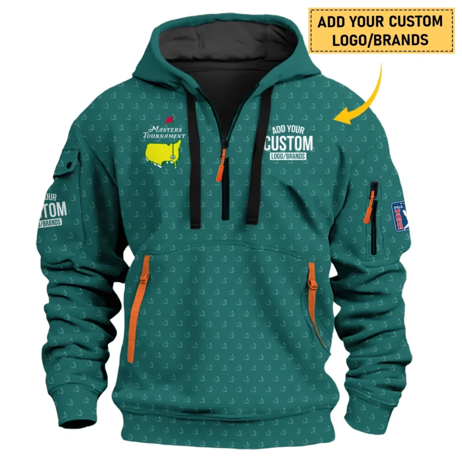 Personalized Logo,Brands Masters Tournament Golf Hoodie Half Zip All Over Prints HOMT201224A01HDF