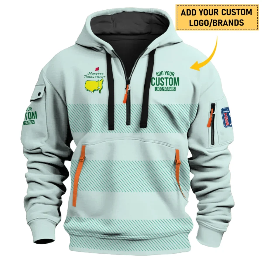 Personalized Logo,Brands Masters Tournament Golf Hoodie Half Zip All Over Prints HOMT210125A02HDF