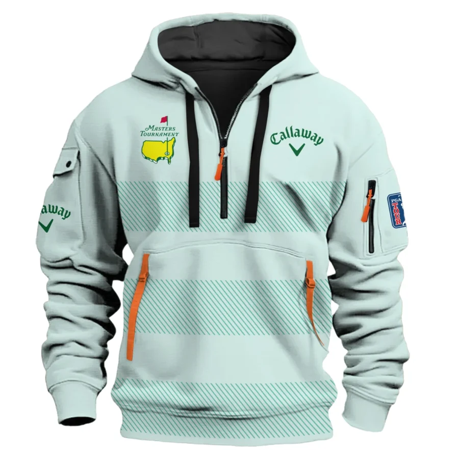 Special Release Callaway Masters Tournament Golf Hoodie Half Zip All Over Prints HOMT210125A02CLWHDF