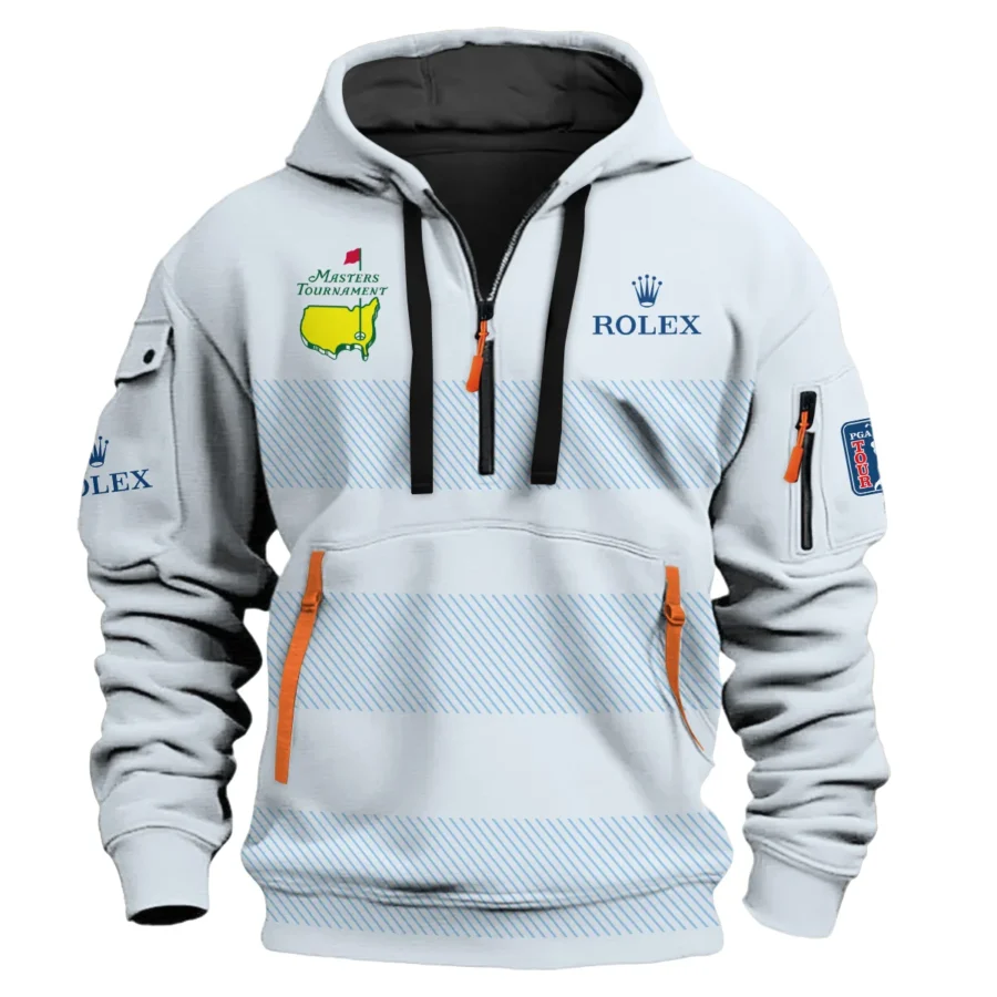 Special Release Rolex Masters Tournament Golf Hoodie Half Zip All Over Prints HOMT210125A03ROXHDF