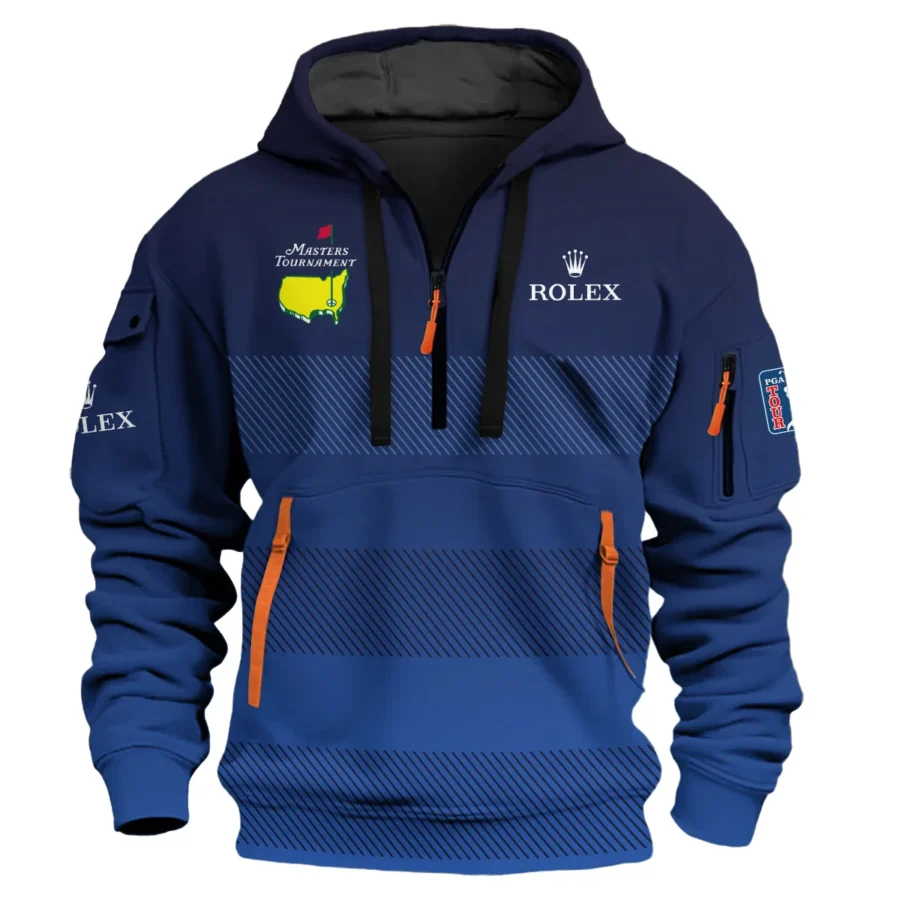 Special Release Rolex Masters Tournament Golf Hoodie Half Zip All Over Prints HOMT210125A04ROXHDF