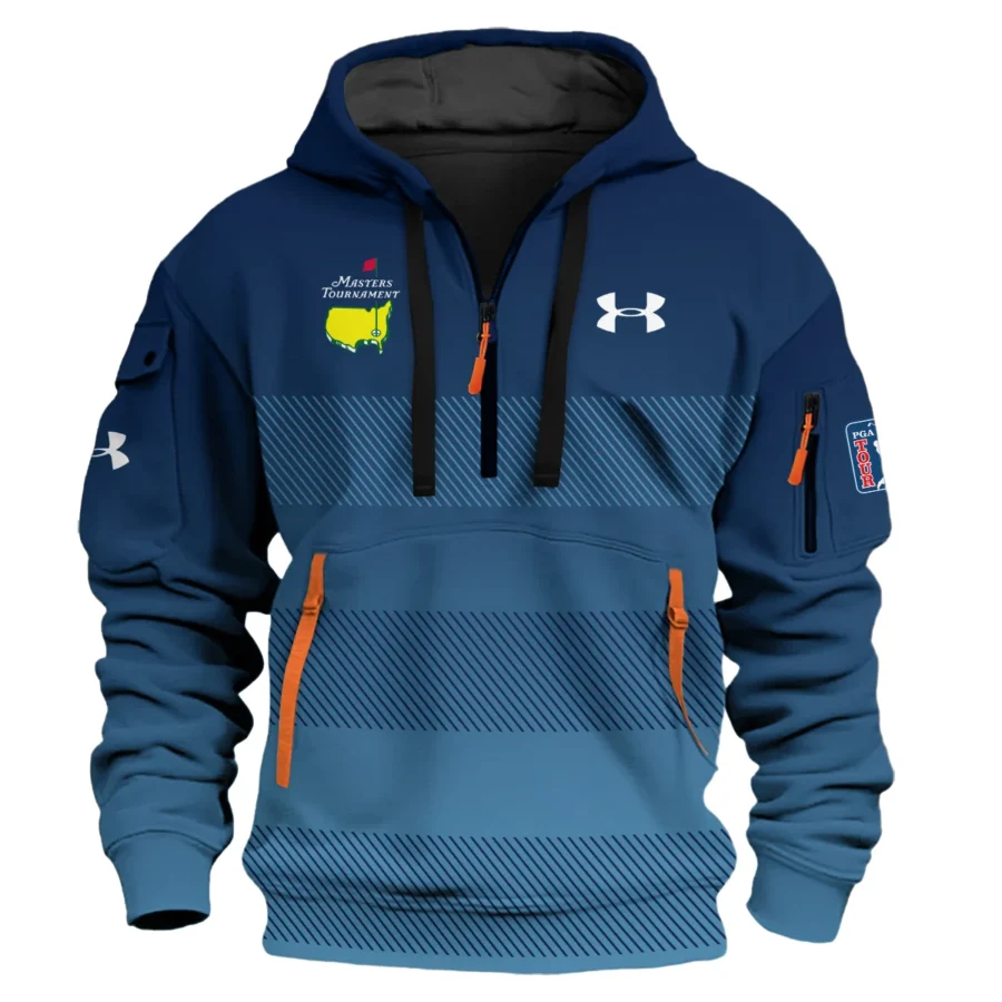 Special Release Under Armour Masters Tournament Golf Hoodie Half Zip All Over Prints HOMT210125A05UAHDF