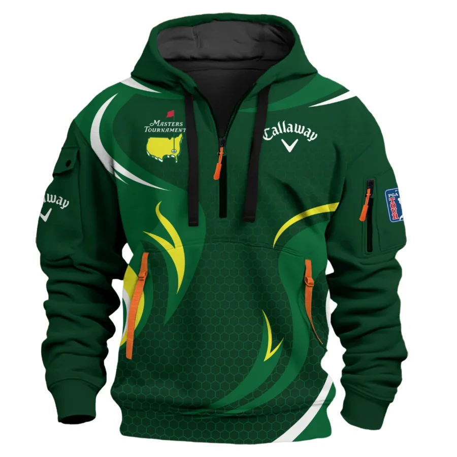 Callaway Masters Tournament Exclusive Logo Hoodie Half Zipper Shirt All Over Prints Gift For Fans HOMT250225A01CLWHDF