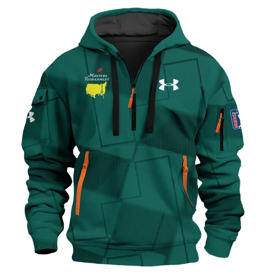 Under Armour Masters Tournament Exclusive Logo Hoodie Half Zipper Shirt All Over Prints Gift For Fans HOMT260225A02UAHDF