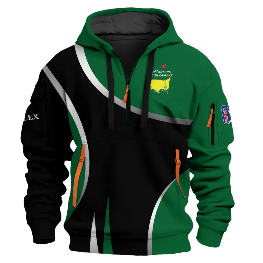 Rolex Masters Tournament Exclusive Logo Hoodie Half Zipper Shirt All Over Prints Gift For Fans HOMT270225A02ROXHDF