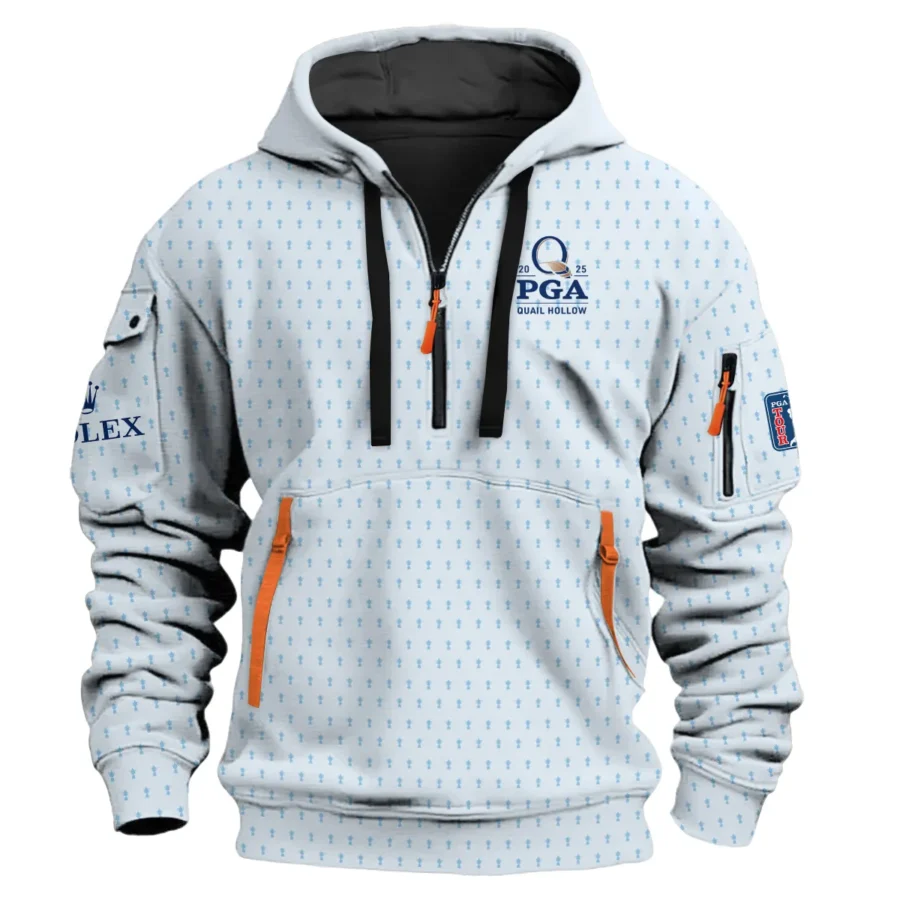 Special Release Rolex 2025 PGA Championship Golf Hoodie Half Zip All Over Prints HOPGC211124A03ROXHDF