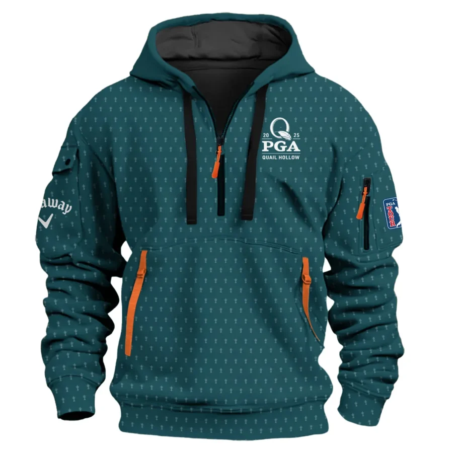 Special Release Callaway 2025 PGA Championship Golf Hoodie Half Zip All Over Prints HOPGC211124A05CLWHDF