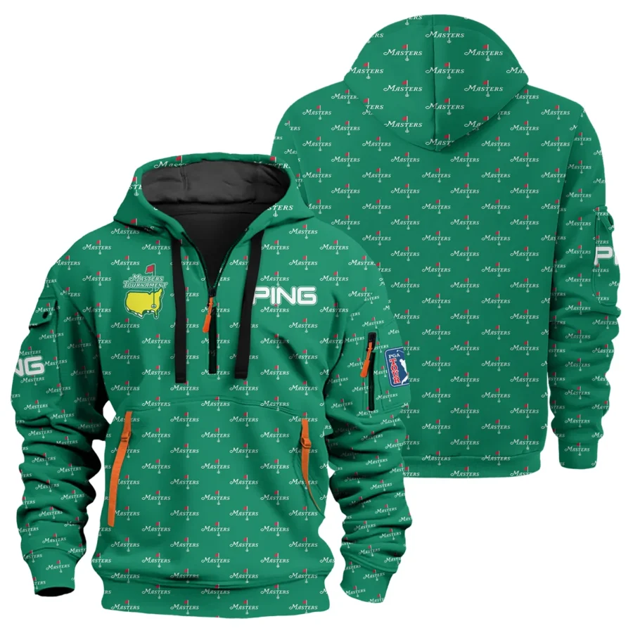 Special Release Ping Masters Tournament Golf Hoodie Half Zip All Over Prints HOMT040225A2PIHDF