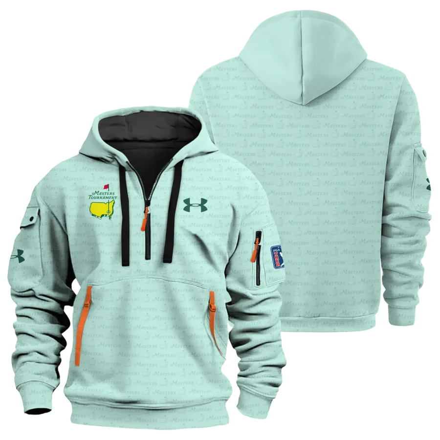 Special Release Under Armour Masters Tournament Golf Hoodie Half Zip All Over Prints HOMT080125A05UAHDF