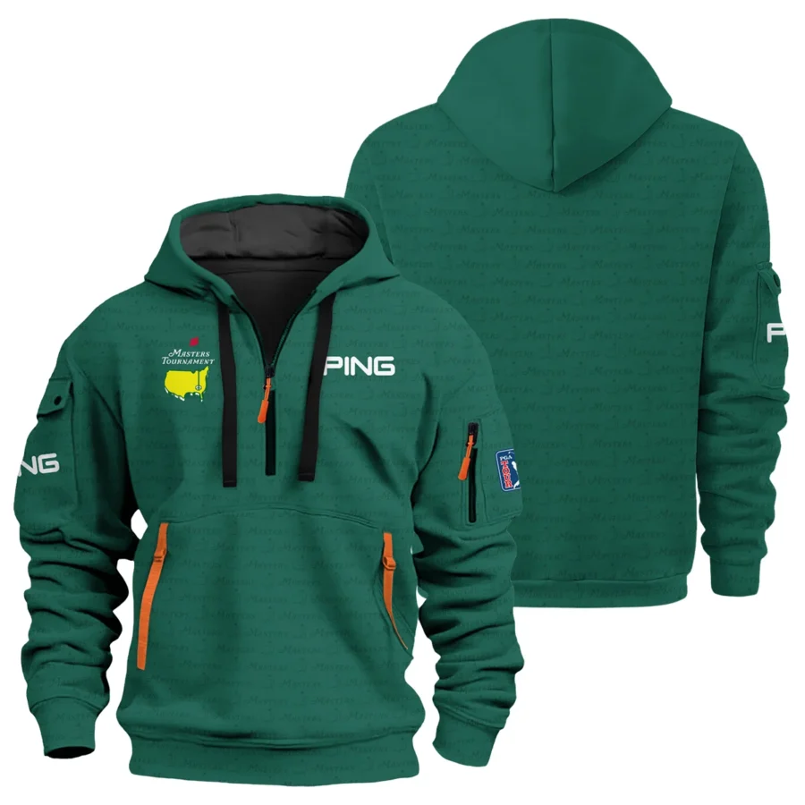 Special Release Ping Masters Tournament Golf Hoodie Half Zip All Over Prints HOMT080125A07PIHDF
