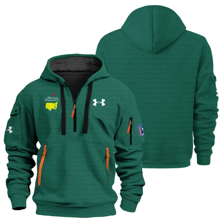 Special Release Under Armour Masters Tournament Golf Hoodie Half Zip All Over Prints HOMT080125A07UAHDF