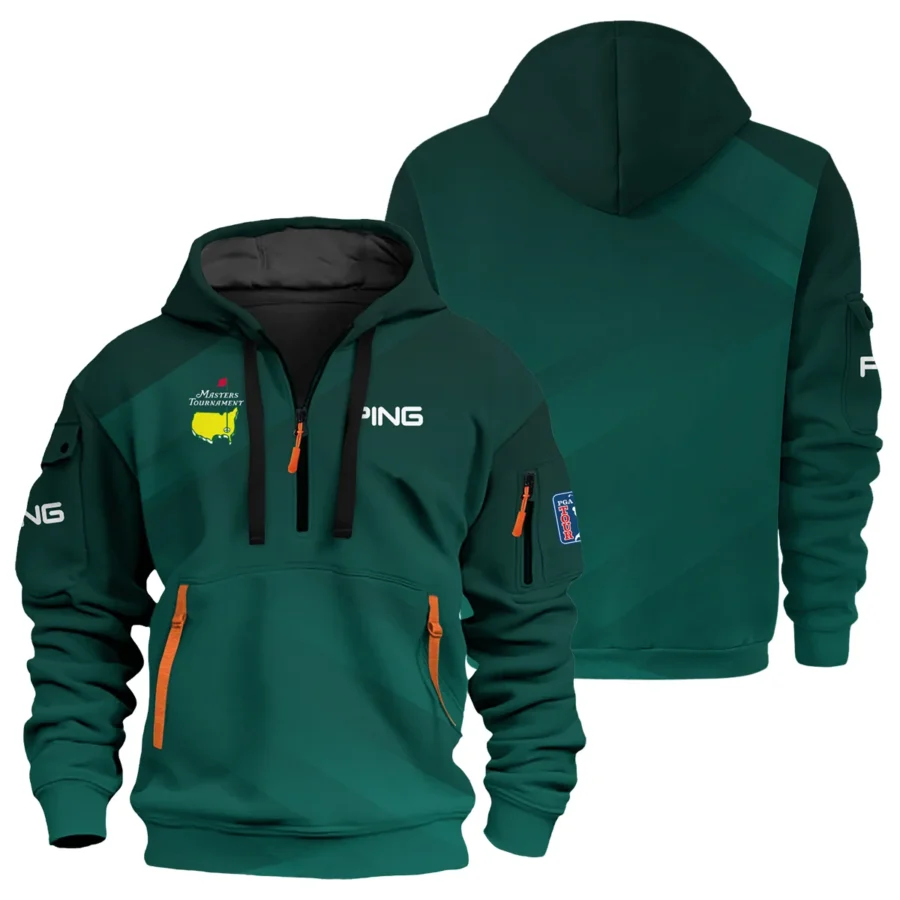 Special Release Ping Masters Tournament Golf Hoodie Half Zip All Over Prints HOMT110324A01PIHDF