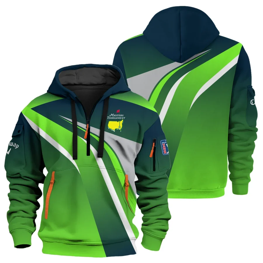 Special Release Callaway Masters Tournament Golf Hoodie Half Zip All Over Prints HOMT170225A01CLWHDF