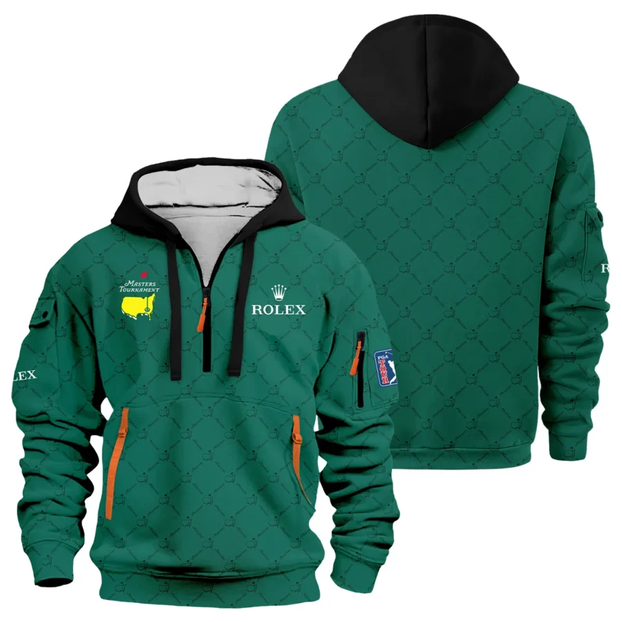 Rolex Masters Tournament Exclusive Logo Hoodie Half Zipper Shirt All Over Prints Gift For Fans HOMT170225T1ROXHDF
