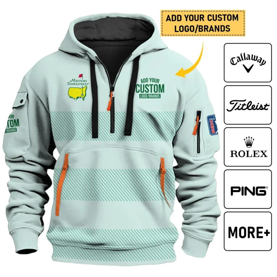 Personalized Logo,Brands Masters Tournament Golf Hoodie Half Zip All Over Prints HOMT210125A02HDF