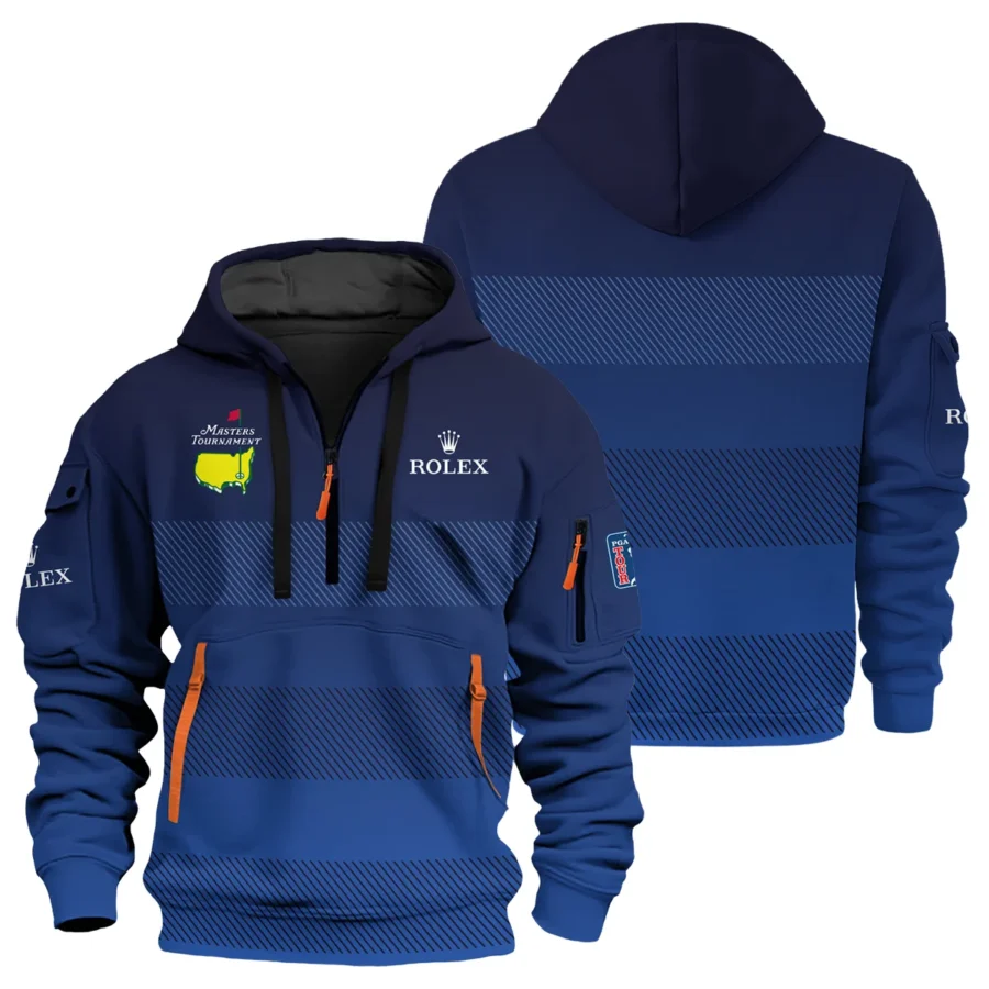 Special Release Rolex Masters Tournament Golf Hoodie Half Zip All Over Prints HOMT210125A04ROXHDF