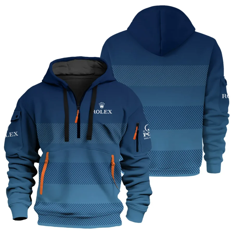 Special Release Rolex 2025 PGA Championship Golf Hoodie Half Zip All Over Prints HOPGC201124A01ROXHDF