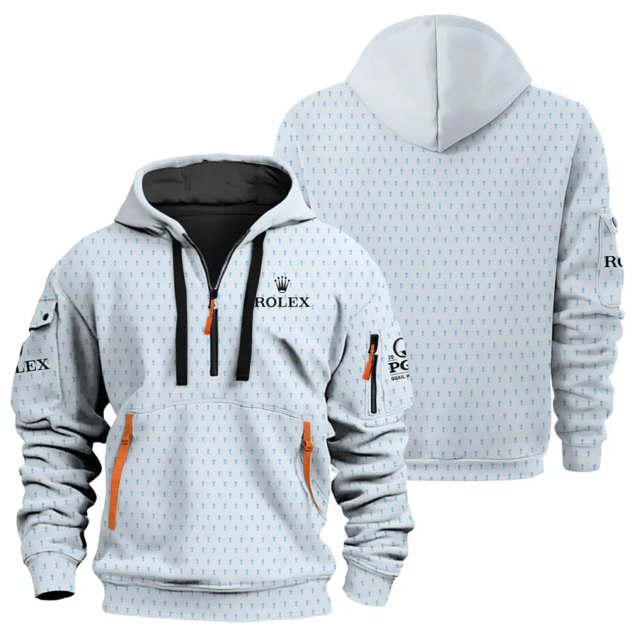 Special Release Rolex 2025 PGA Championship Golf Hoodie Half Zip All Over Prints HOPGC201124A04ROXHDF