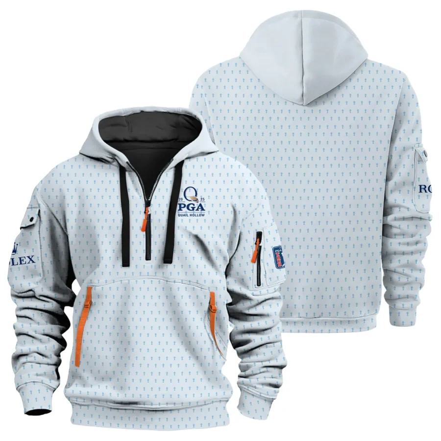 Special Release Rolex 2025 PGA Championship Golf Hoodie Half Zip All Over Prints HOPGC211124A03ROXHDF