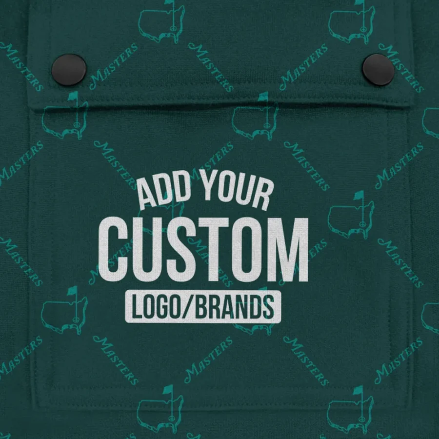 Personalized Logo,Brands Masters Tournament Golf Hoodie Half Zip All Over Prints HOMT020725T2HDF