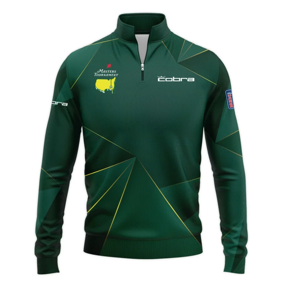 Cobra Golf Masters Tournament Exclusive Logo Quarter-Zip Jacket All Over Prints Gift For Fans HOMT260225A03CBQTJ-Dark Cyan