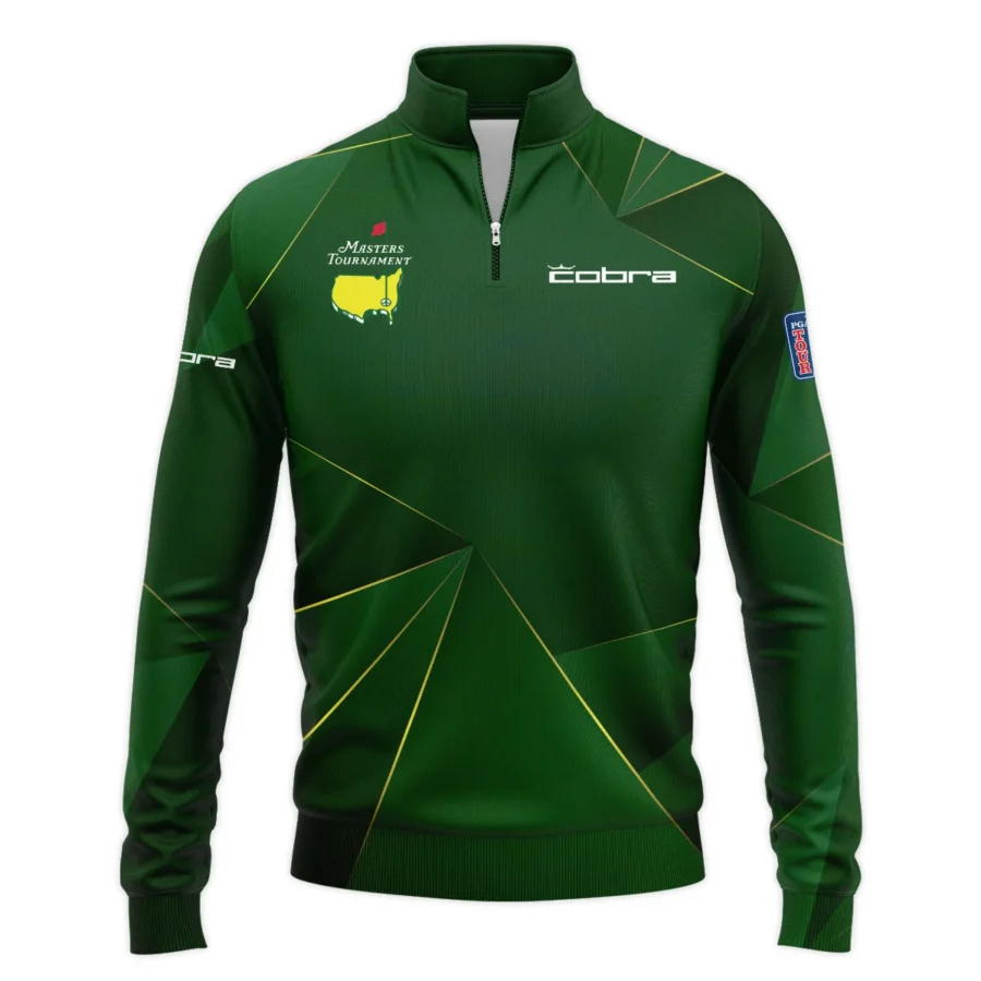 Cobra Golf Masters Tournament Exclusive Logo Quarter-Zip Jacket All Over Prints Gift For Fans HOMT260225A03CBQTJ-Green