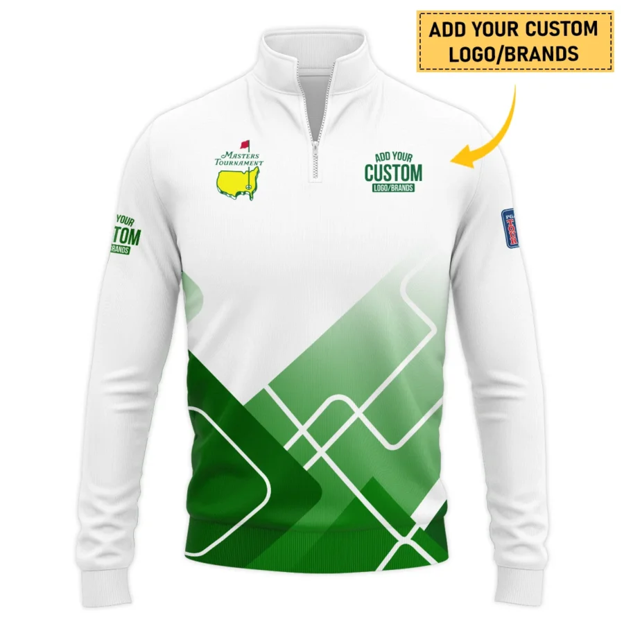 Personalized Logo,Brands Masters Tournament Golf Quarter-Zip Jacket All Over Prints HOMT021224A02QTJ