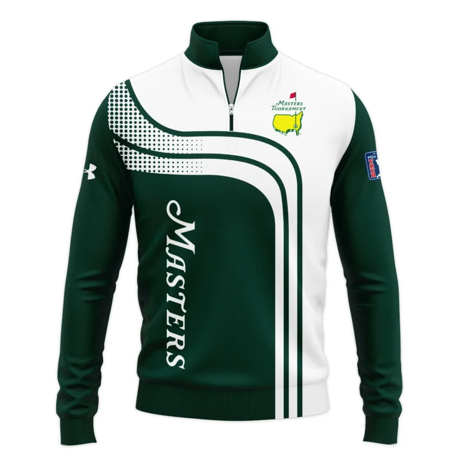 Special Release Under Armour Masters Tournament Golf Quarter-Zip Jacket All Over Prints HOMT030125A02UAQTJ