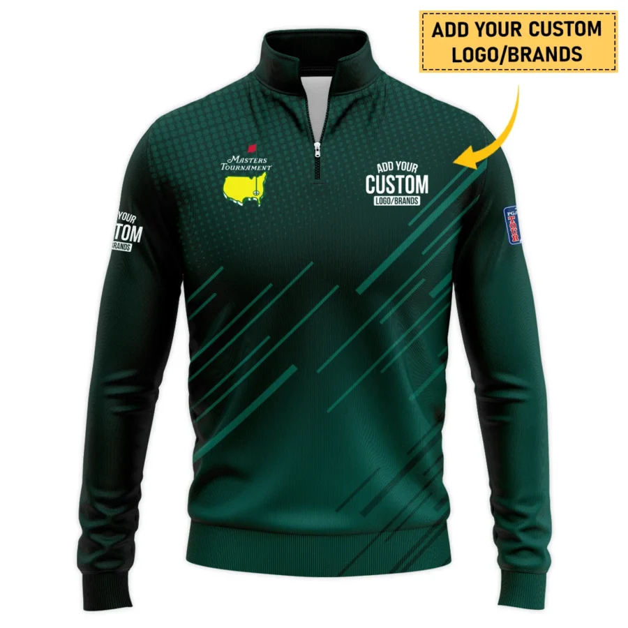 Personalized Logo,Brands Masters Tournament Golf Quarter-Zip Jacket All Over Prints HOMT030125A05QTJ