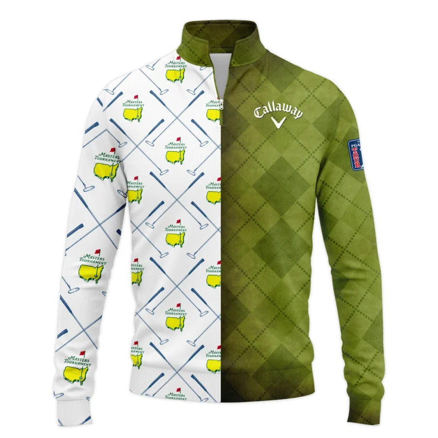 Special Release Callaway Masters Tournament Golf Quarter-Zip Jacket All Over Prints HOMT030225A01CLWQTJ