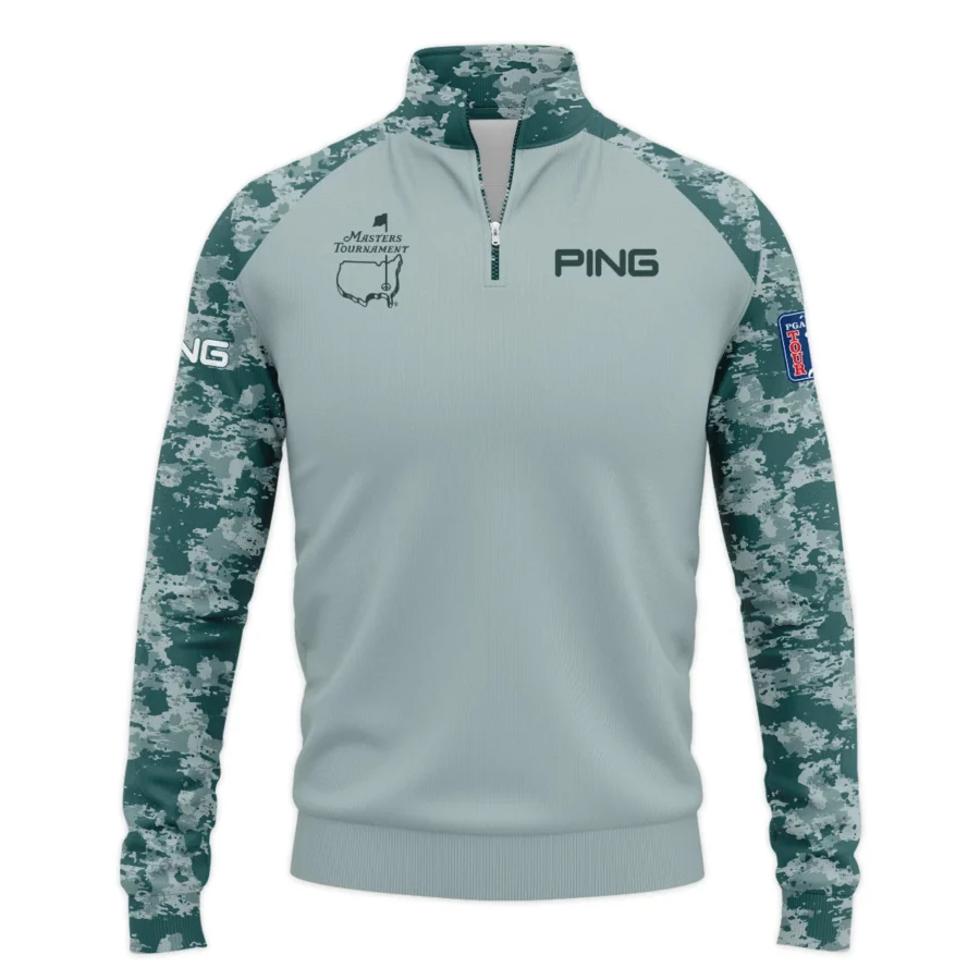 Special Release Ping Masters Tournament Golf Quarter-Zip Jacket All Over Prints HOMT04112402PIQTJ