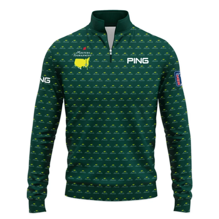 Special Release Ping Masters Tournament Golf Quarter-Zip Jacket All Over Prints HOMT070225A01PIQTJ