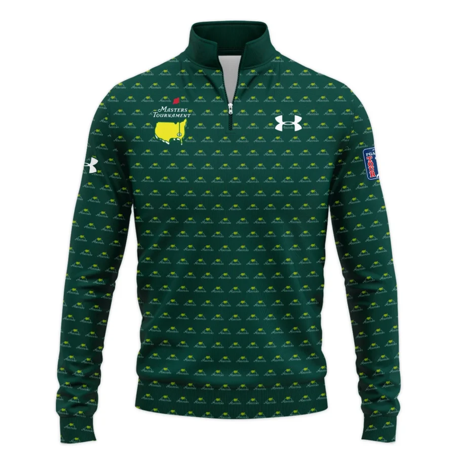 Special Release Under Armour Masters Tournament Golf Quarter-Zip Jacket All Over Prints HOMT070225A01UAQTJ