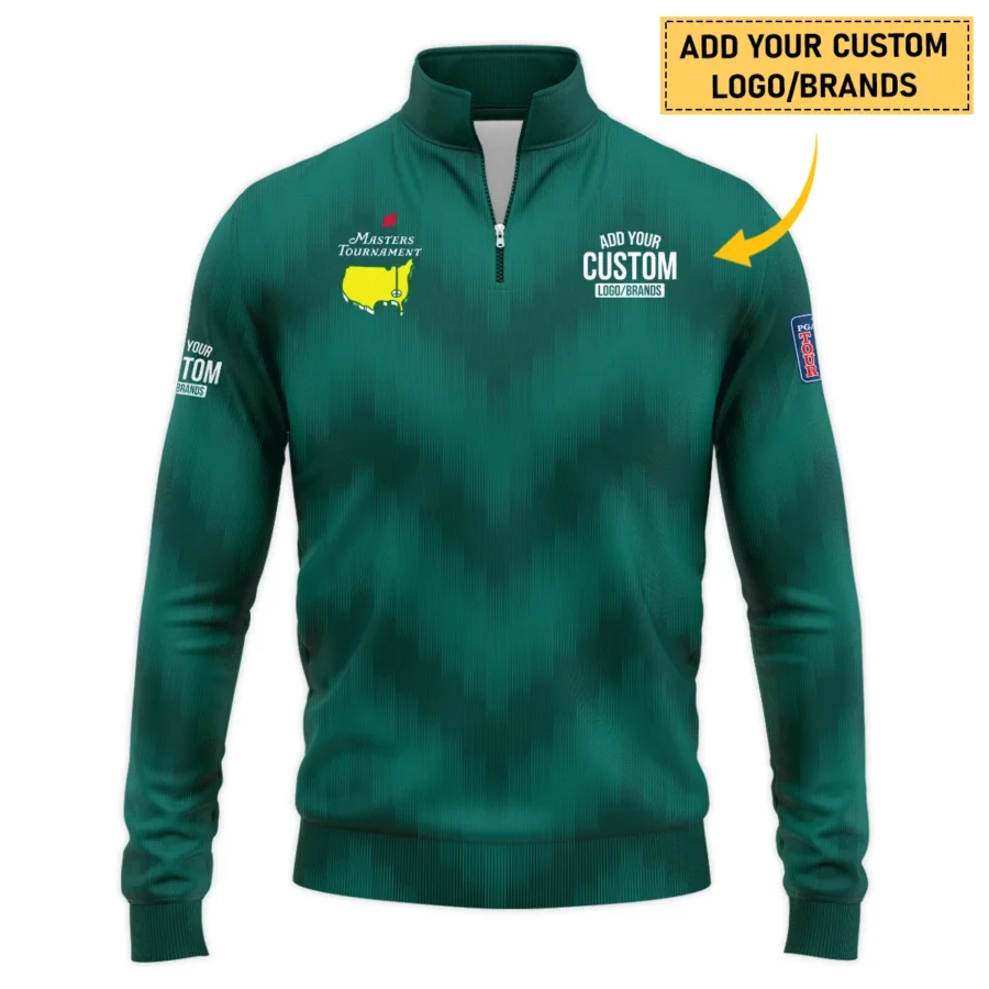 Personalized Logo,Brands Masters Tournament Golf Quarter-Zip Jacket All Over Prints HOMT120324A01QTJ