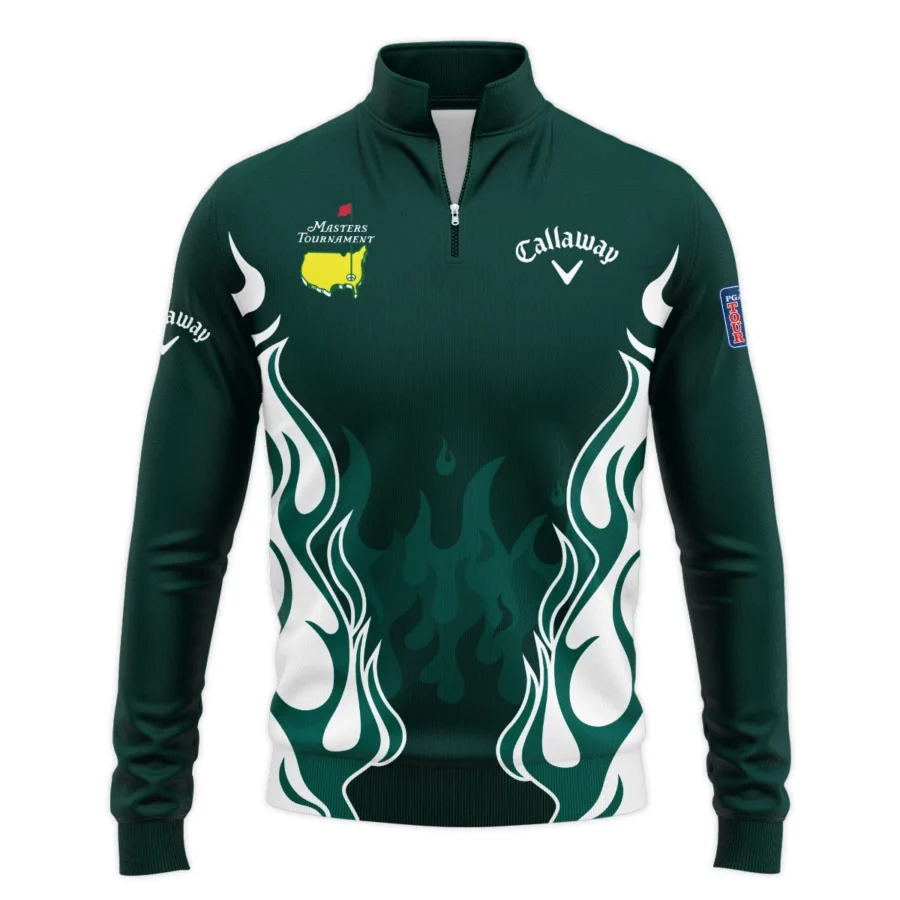Special Release Callaway Masters Tournament Golf Quarter-Zip Jacket All Over Prints HOMT170225A02CLWQTJ