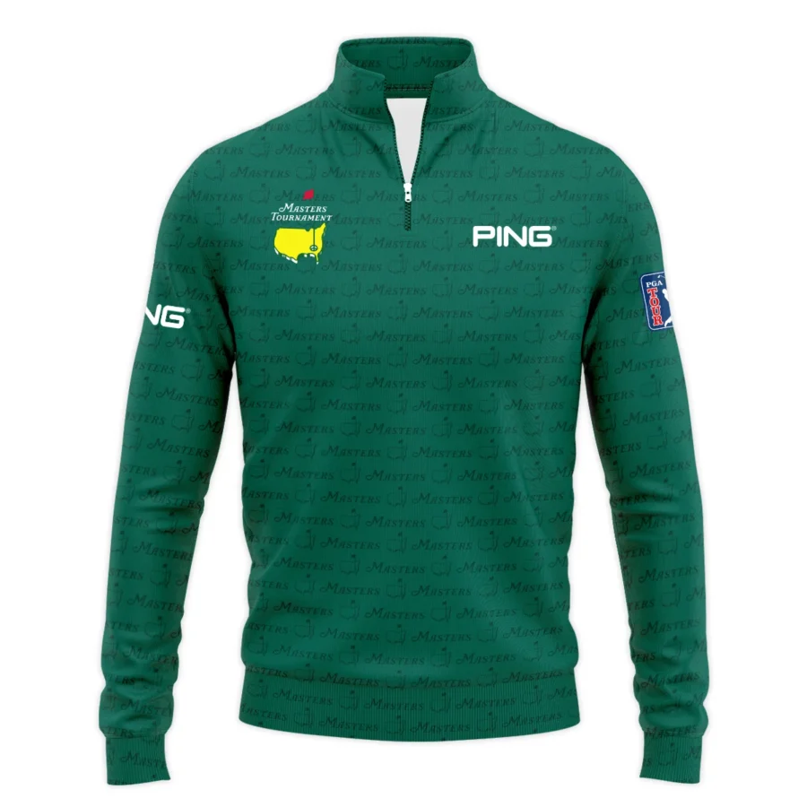 Ping Masters Tournament Exclusive Logo Quarter-Zip Jacket All Over Prints Gift For Fans HOMT170225T4PIQTJ