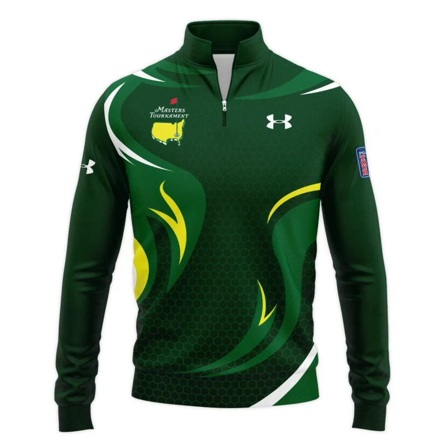Under Armour Masters Tournament Exclusive Logo Quarter-Zip Jacket All Over Prints Gift For Fans HOMT250225A01UAQTJ