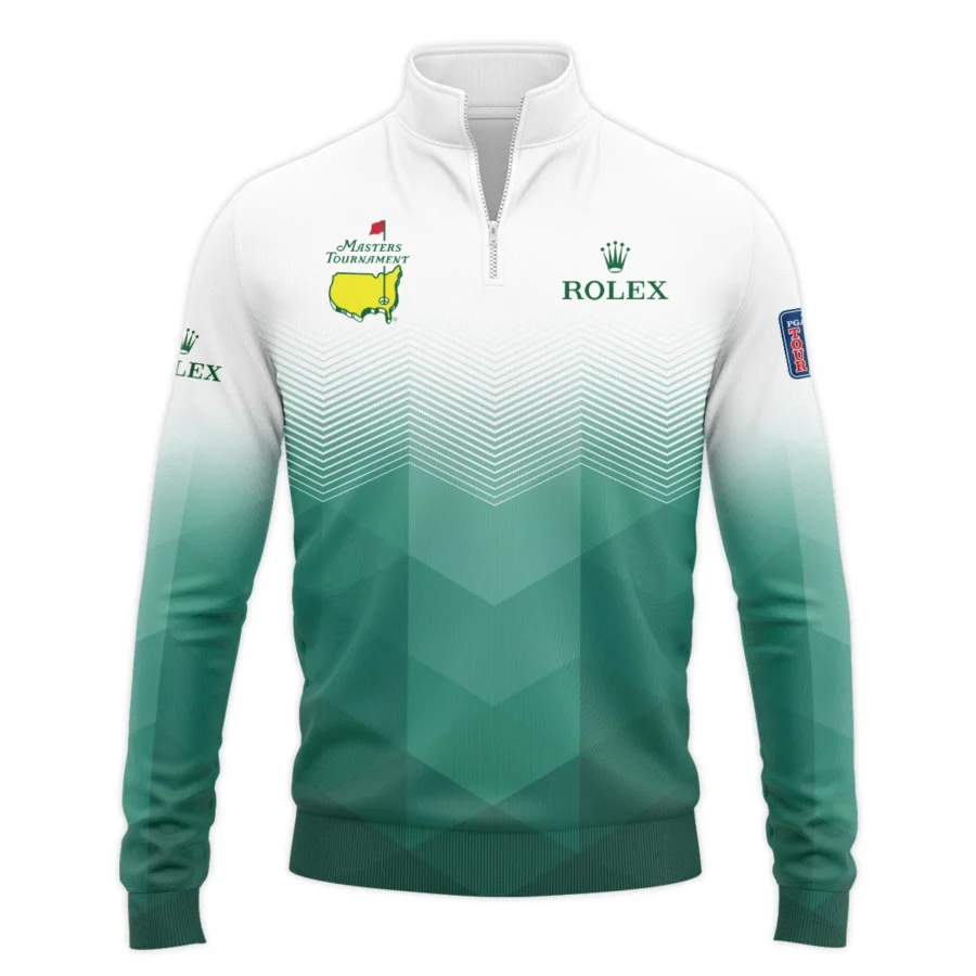 Rolex Masters Tournament Exclusive Logo Quarter-Zip Jacket All Over Prints Gift For Fans HOMT270225A01ROXQTJ