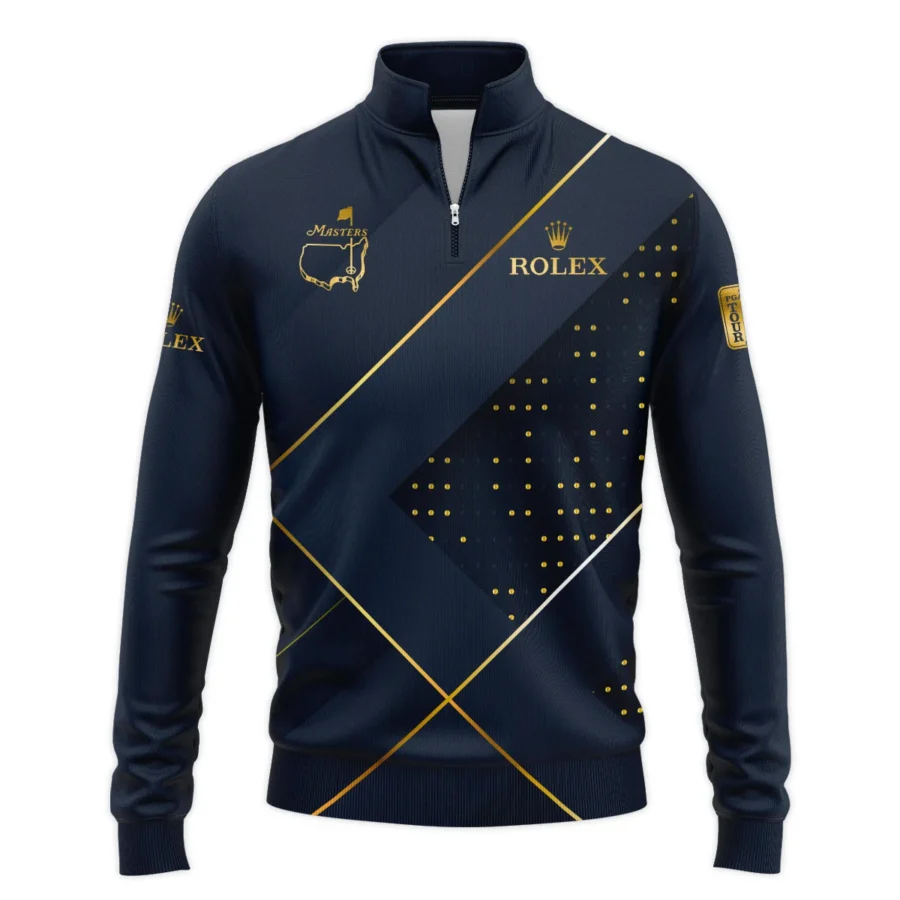 Rolex Masters Tournament Exclusive Logo Quarter-Zip Jacket All Over Prints Gift For Fans HOMT270225A03ROXQTJ