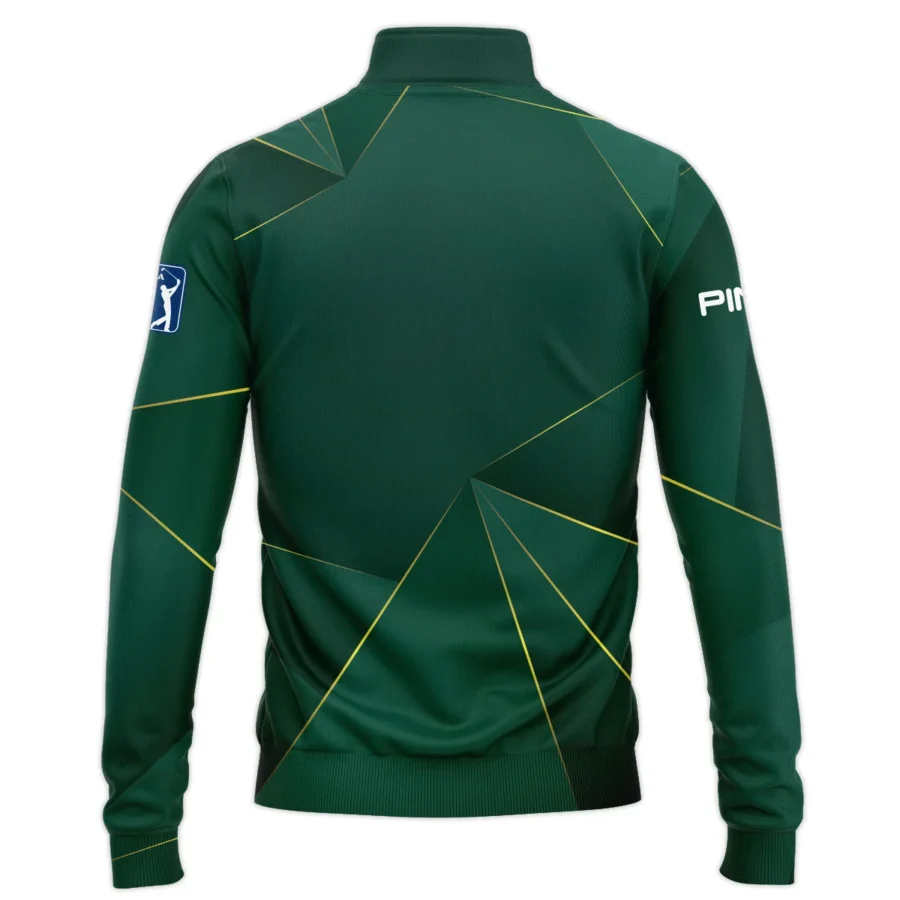 Ping Masters Tournament Exclusive Logo Quarter-Zip Jacket All Over Prints Gift For Fans HOMT260225A03PIQTJ-Dark Cyan
