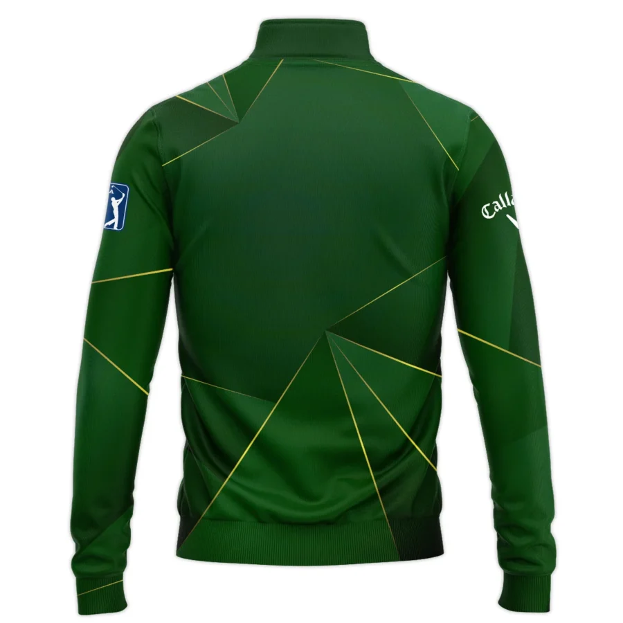 Callaway Masters Tournament Exclusive Logo Quarter-Zip Jacket All Over Prints Gift For Fans HOMT260225A03CLWQTJ-Green