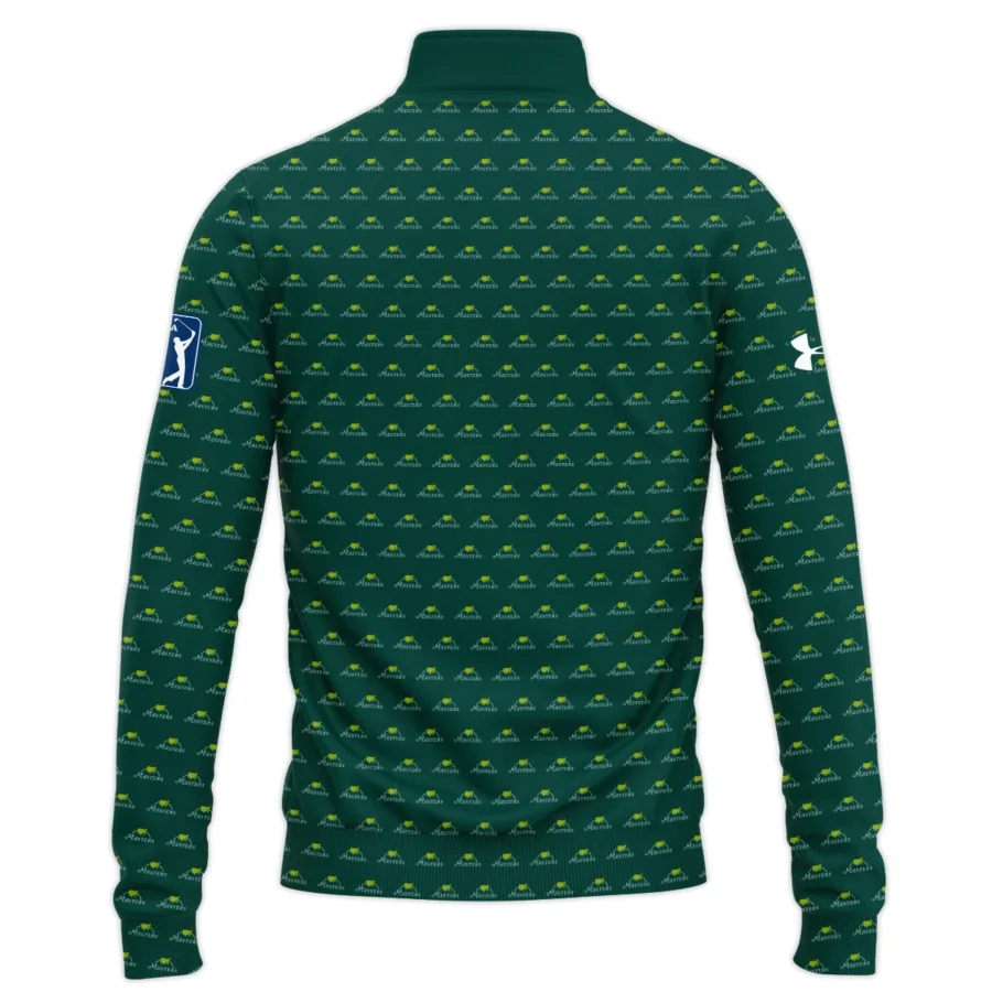 Special Release Under Armour Masters Tournament Golf Quarter-Zip Jacket All Over Prints HOMT070225A01UAQTJ