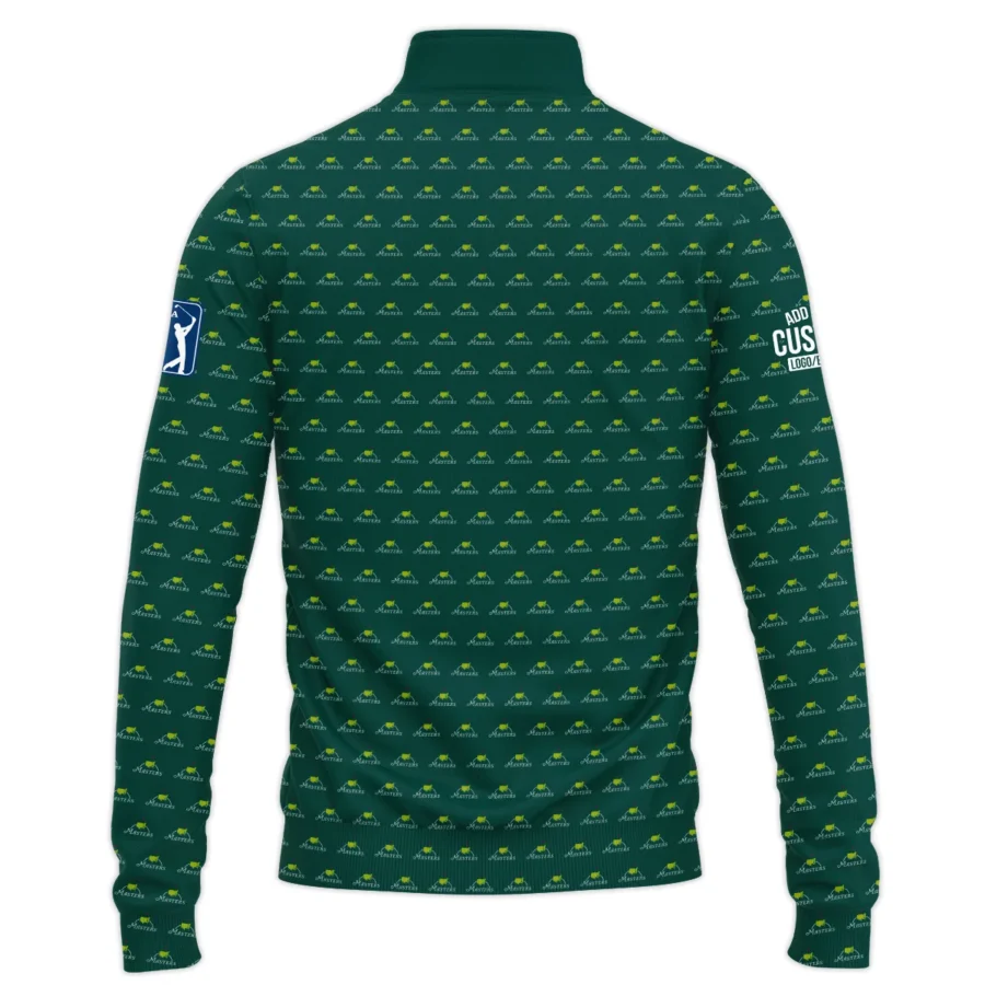Personalized Logo,Brands Masters Tournament Golf Quarter-Zip Jacket All Over Prints HOMT070225A01QTJ