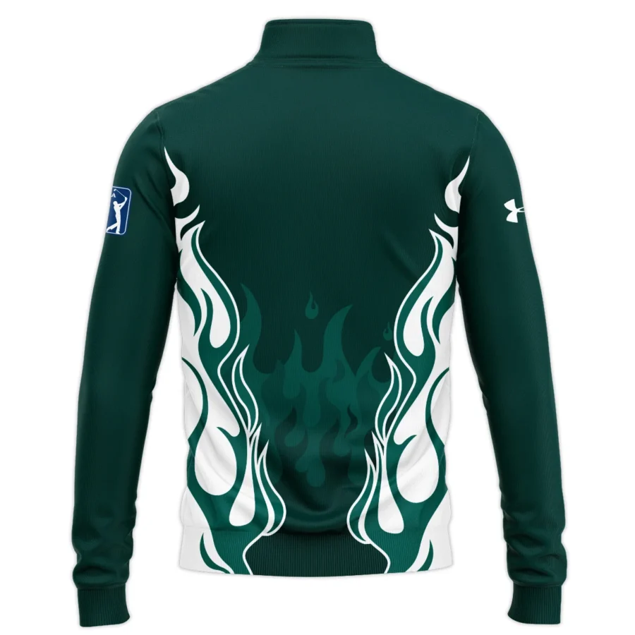 Special Release Under Armour Masters Tournament Golf Quarter-Zip Jacket All Over Prints HOMT170225A02UAQTJ