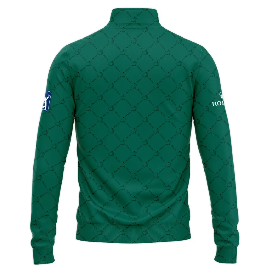 Rolex Masters Tournament Exclusive Logo Quarter-Zip Jacket All Over Prints Gift For Fans HOMT170225T1ROXQTJ