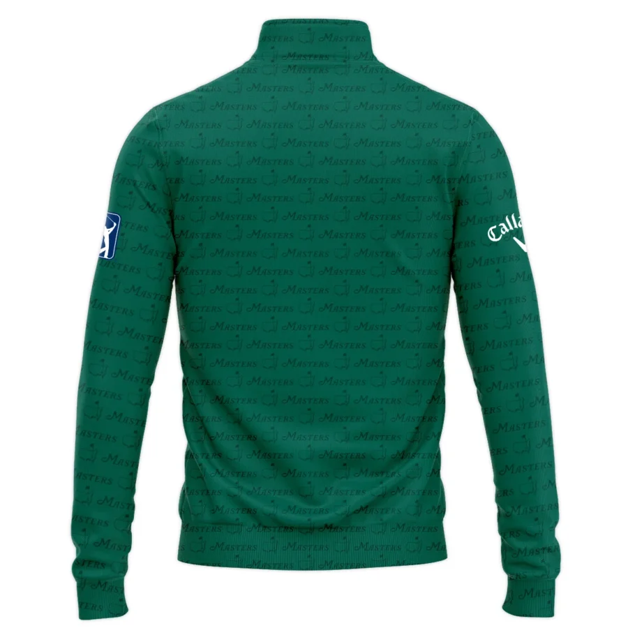Callaway Masters Tournament Exclusive Logo Quarter-Zip Jacket All Over Prints Gift For Fans HOMT170225T4CLWQTJ